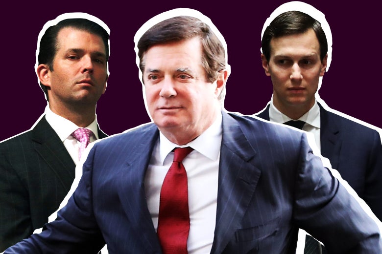 Donald Trump Jr., Paul Manafort and White House Senior Advisor Jared Kushner